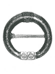 Брошь-фибула посеребренная (древнерусское украшение тип 2)
