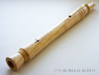 Свирель славянская флейта из ясеня в A (ля)
