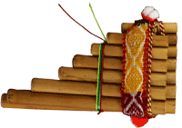 Сампоньо (zampona) флейта индейская профессиональная малая Huanca