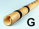 Кена профессиональная Chacon бамбуковая индейская флейта  в G (соль)