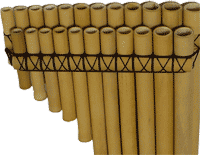 Сампоньо "Маримача" (Zampona Marimacha) флейта индейская профессиональная большая Huanca