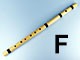 Траверс (поперечная) флейта бамбуковая Chacon в F (фа)
