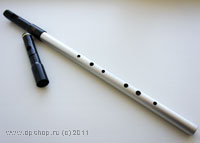 Вистл-флейта  лоу настраиваемый Duo-Head Low Whistle/Flute D aluminium body