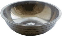 Поющая чаша тибетская плоская с ободком латунь диаметром 12 см